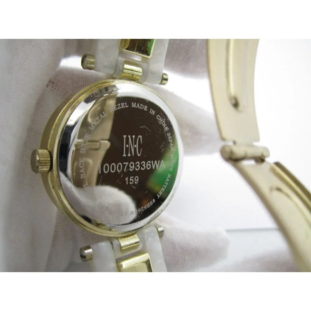 Women INC Quartz WR Analog 35mm Round Watch (H348) 